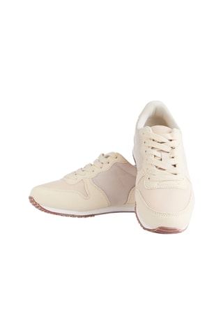 Nubuck Sneakers - Beige