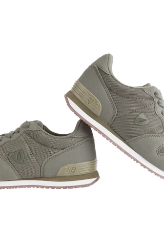 Nubuck Sneakers - Olijfgroen