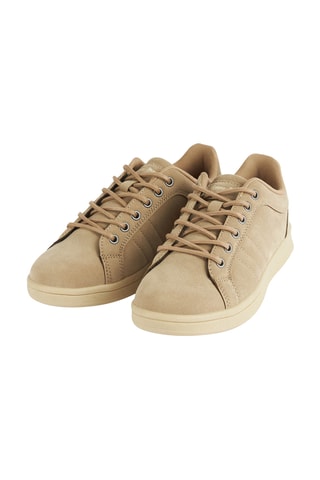 Nubuck Sneakers - Camel