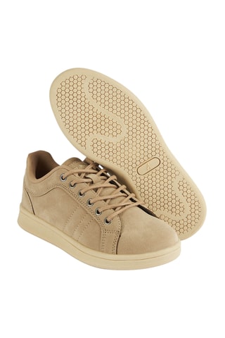 Nubuck Sneakers - Camel