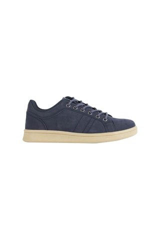 Nubuck Sneakers - Marineblauw