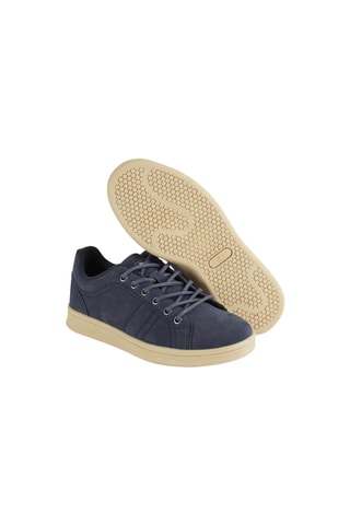 Nubuck Sneakers - Marineblauw