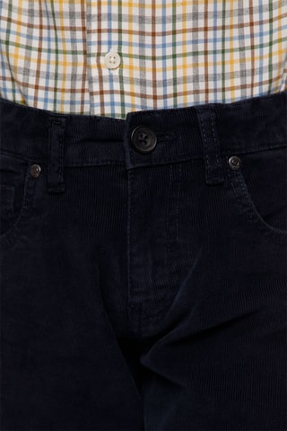 Velours Broek - Marineblauw