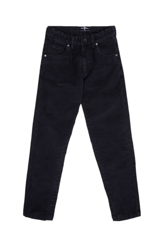 Velours Broek - Marineblauw