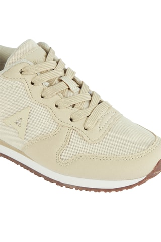 Nubuck Sneakers - Ivoorkleurig