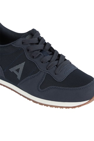 Nubuck Sneakers - Marineblauw