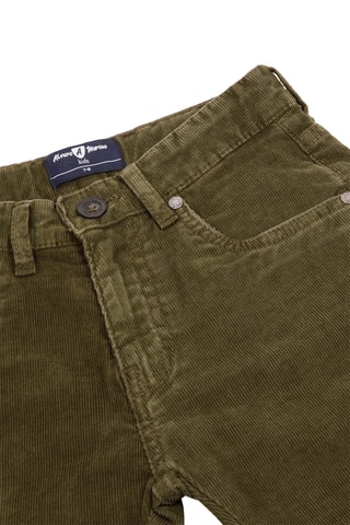 Velours Broek - Donkergroen