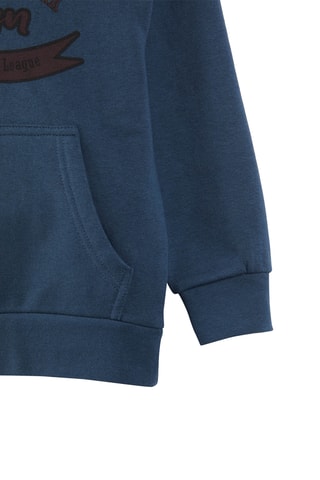 Sweater met Capuchon - Marineblauw