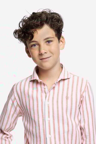 Linnen Overhemd - Oranje