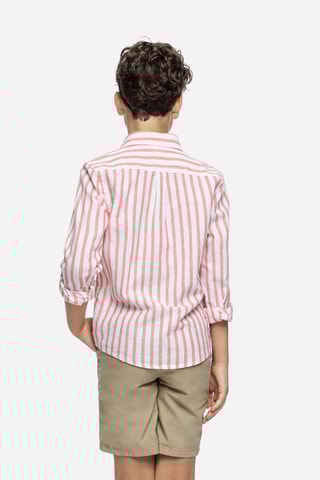 Linnen Overhemd - Oranje