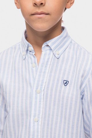 Linnen Overhemd - Hemelsblauw