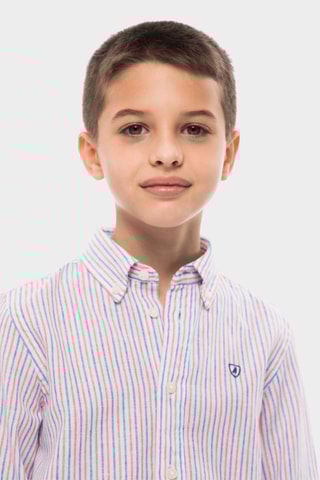 Linnen Overhemd - Oranje