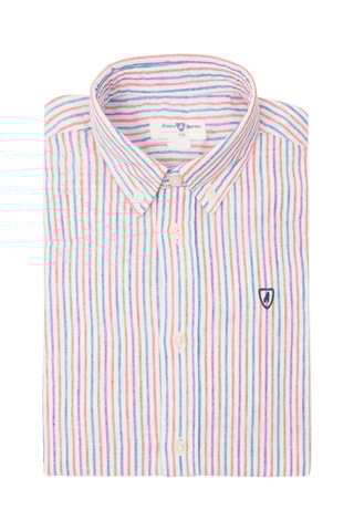 Linnen Overhemd - Oranje