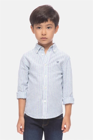 Linnen Overhemd - Groen