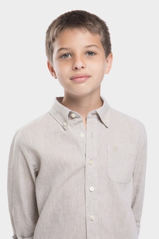 Linnen Overhemd - Beige