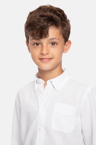 Linnen Overhemd - Wit