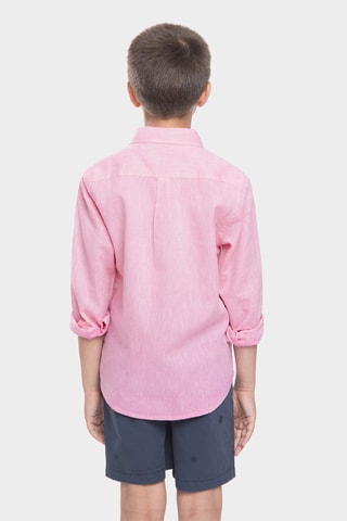 Linnen Overhemd - Roze