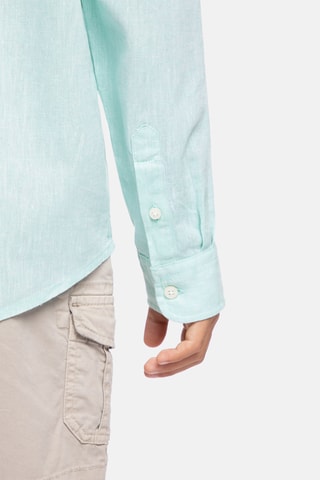 Linnen Overhemd - Groen