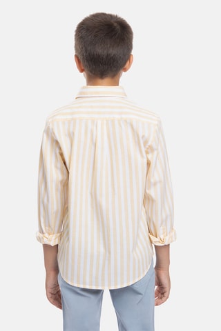 Linnen Overhemd - Geel