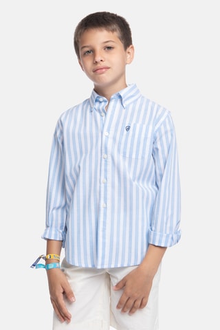 Linnen Overhemd - Hemelsblauw