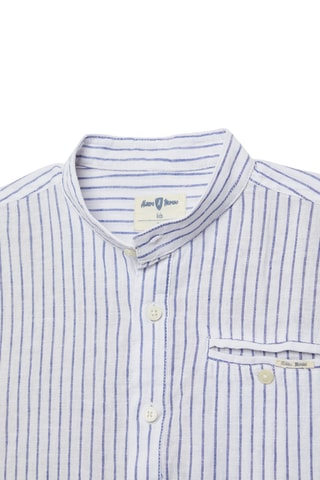 Linnen Overhemd - Hemelsblauw