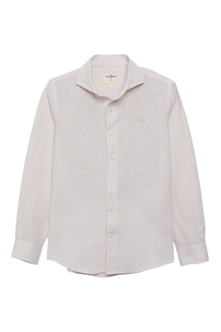 Linnen Overhemd - Beige