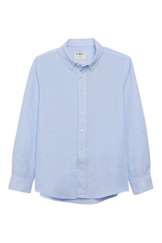 Linnen Overhemd - Hemelsblauw