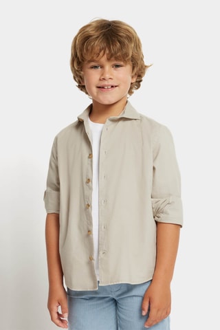 Overhemd - Beige