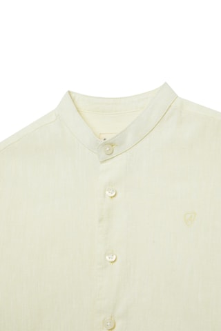 Linnen Overhemd - Geel