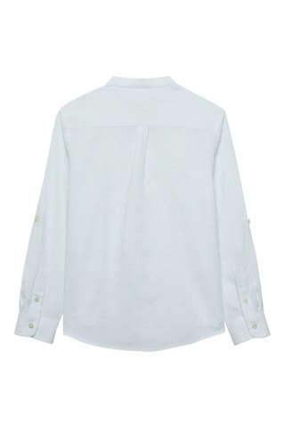 Linnen Overhemd - Zeegroen