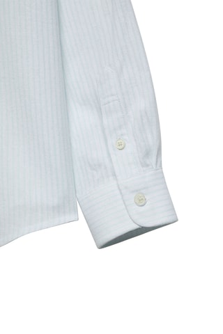 Linnen Overhemd - Zeegroen