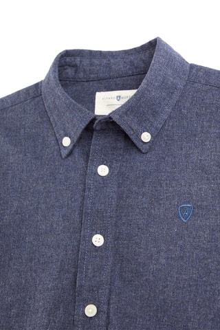 Overhemd Regular Fit - Marineblauw