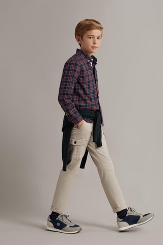 Overhemd Regular Fit - Marineblauw