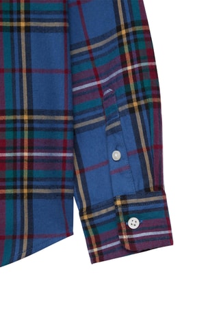 Overhemd Regular Fit - Indigoblauw