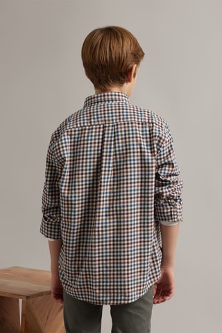 Overhemd Regular Fit - Indigoblauw