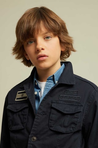 Safari-jasje - Marineblauw