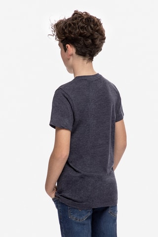 T-shirt - Gemêleerd Marineblauw