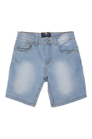 Jeansbermuda - Hemelsblauw