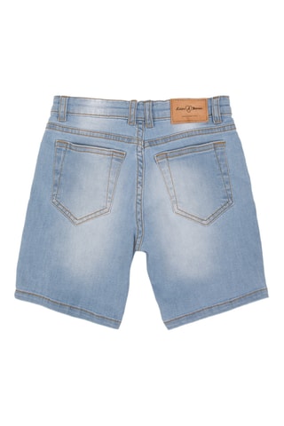 Jeansbermuda - Hemelsblauw