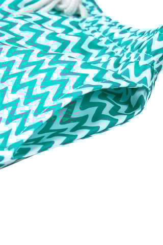 Zwemshort - Turquoise en Wit