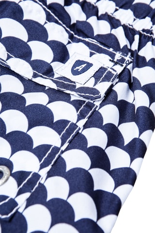 Zwemshort - Marineblauw en Wit