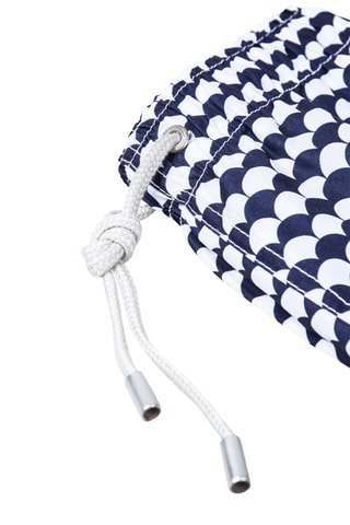 Zwemshort - Marineblauw en Wit