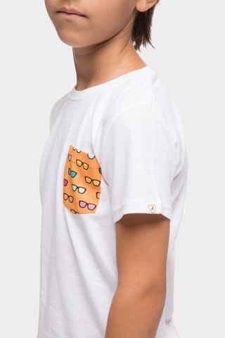 T-shirt - Oranje en Wit