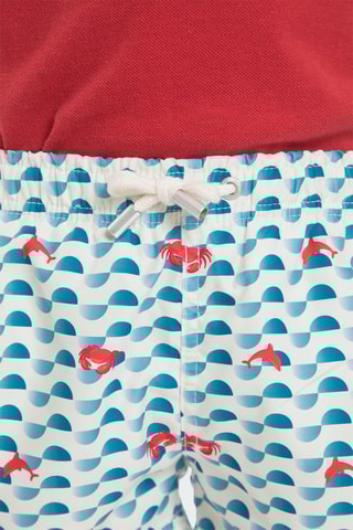 Zwemshort - Pauwblauw