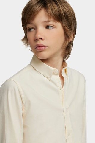 Biologisch Katoenen Overhemd - Geel