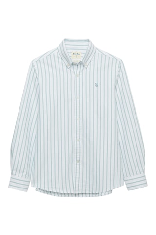 Biologisch Katoenen Overhemd - Zeegroen