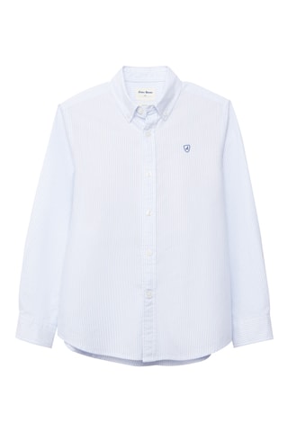 Biologisch Katoenen Overhemd - Hemelsblauw