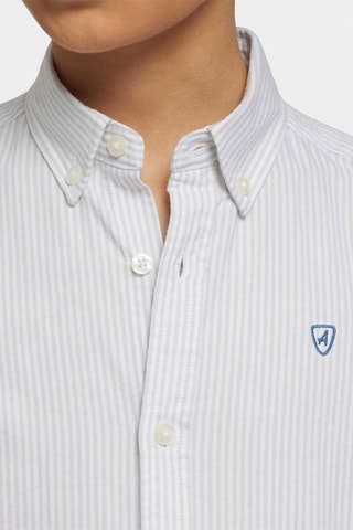 Biologisch Katoenen Overhemd - Lichtgrijs