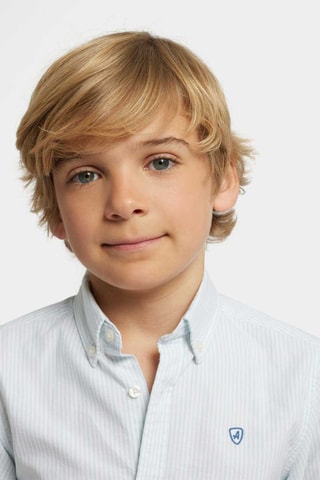 Biologisch Katoenen Overhemd - Lichtgroen