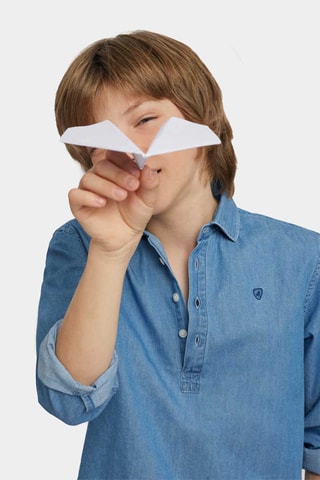 Jeansoverhemd - Lichtblauw